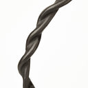 Rizwan Large Black Aluminum Braided Circular Object - Default Title