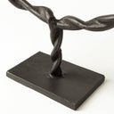 Rizwan Large Black Aluminum Braided Circular Object - Default Title