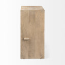 Aida 30 Seat Height Light Brown Wood Bar Stool - Default Title