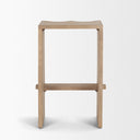 Aida 26 Seat Height Light Brown Wood Counter Stool - Default Title