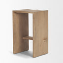 Aida 26 Seat Height Light Brown Wood Counter Stool - Default Title