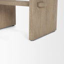 Aida 26 Seat Height Light Gray Wood Counter Stool - Default Title