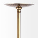 Garnet 13L x 13W Gold Hammered Metal Pendant Light - Default Title