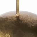Garnet 13L x 13W Gold Hammered Metal Pendant Light - Default Title