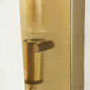 Stein 5L x 6W Gold W White Marble Shade Wall Sconce - Default Title
