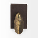 Dover Set of 2 15L x 4W Gold Aluminum Dove Bookends - Default Title