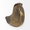 Dover Set of 2 15L x 4W Gold Aluminum Dove Bookends - Default Title
