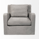 Denly III 38 X 3825 X 345 Flint Gray Slipcover Upholstered Arm Chair - Default Title