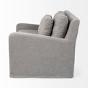 Denly III 38 X 3825 X 345 Flint Gray Slipcover Upholstered Arm Chair - Default Title