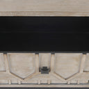 Genevieve II Light Brown Fir Veneer 9 Drawer Sideboard - Default Title