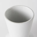 Laforge 94H Small White Ceramic Vase - Default Title