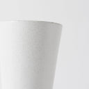Laforge 94H Small White Ceramic Vase - Default Title