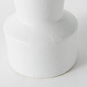 Laforge 94H Small White Ceramic Vase - Default Title