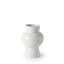 Laforge 108H Medium White Ceramic Vase - Default Title