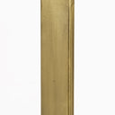 Faye 50L x 15W x 30H Beige Finished Wood WGold Metal Base Console Table - Default Title
