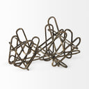 Henderson II 10L x 12W Gold Metal Paperclip Object - Default Title