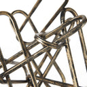 Henderson II 10L x 12W Gold Metal Paperclip Object - Default Title