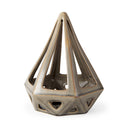 Hood 77L x 77W x 94H Bronze Geometric Ceramic Object - Default Title