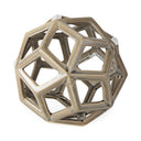 Geom 71L x 71W x 71H Tan Ceramic Geometric Object - Default Title