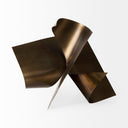 Francesca 181L x 181W x 181H Antique Gold Metal Sculptural Decorative Object - Default Title