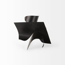 Francesca 118L x 118W x 118H Black Metal Sculptural Decorative Object - Default Title