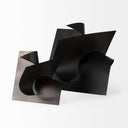 Francesca 118L x 118W x 118H Black Metal Sculptural Decorative Object - Default Title