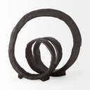 Stanislaw II Black Metal Infinite Ribbon Sculpture - Default Title