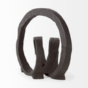 Stanislaw II Black Metal Infinite Ribbon Sculpture - Default Title