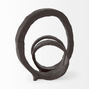 Stanislaw II Black Metal Infinite Ribbon Sculpture - Default Title