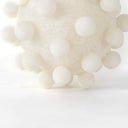 Malo 47L x 47W x 47H Cream Resin Small Sphere Decorative Object - Default Title