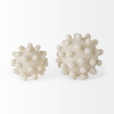 Malo 59L x 59W x 59H Cream Resin Large Sphere Decorative Object - Default Title