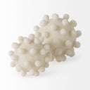 Malo 59L x 59W x 59H Cream Resin Large Sphere Decorative Object - Default Title