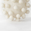 Malo 59L x 59W x 59H Cream Resin Large Sphere Decorative Object - Default Title