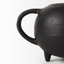 Cyrus Black Spherical Vase Decorative Object - Default Title