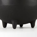 Cyrus Black Spherical Vase Decorative Object - Default Title