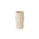 Cardon 144H Cream Ceramic Vase - Default Title