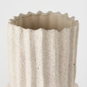 Cardon 230H Cream Ceramic Vase - Default Title