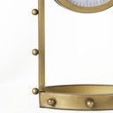 Marian 75L x 57W x 130H Gold Studded Table Clock - Default Title