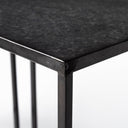 Kasey Set of 2 177L x 126W x 244H Galvanized Metal Nesting Accent Tables - Default Title