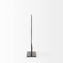 Micra 91L x 26W x 109H Matte Black Metal Decorative Object on a Stand - Default Title
