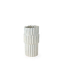 Cardon 144H Gray Ceramic Vase - Default Title