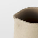Garand Small 13H Two-Toned White Natural Ceramic Jug - Default Title