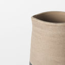 Garand Small 13H Two-Toned BlackNatural Ceramic Jug - Default Title