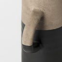 Garand Small 13H Two-Toned BlackNatural Ceramic Jug - Default Title