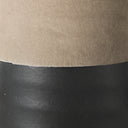 Garand Small 13H Two-Toned BlackNatural Ceramic Jug - Default Title