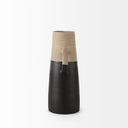 Garand Medium 15H Two-Toned BlackNatural Ceramic Jug - Default Title
