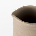 Garand Medium 15H Two-Toned BlackNatural Ceramic Jug - Default Title
