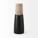Garand Large 188H Two-Toned BlackNatural Ceramic Jug - Default Title