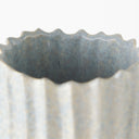 Cardon 230H Gray Ceramic Vase - Default Title