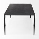 Timothy 420 X 220 X 155 Ebony Black Iron Coffee Table - Default Title